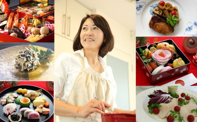 中島和美先生の料理教室特別篇＊料理も盛りつけもひと工夫　アレンジお節料理＊